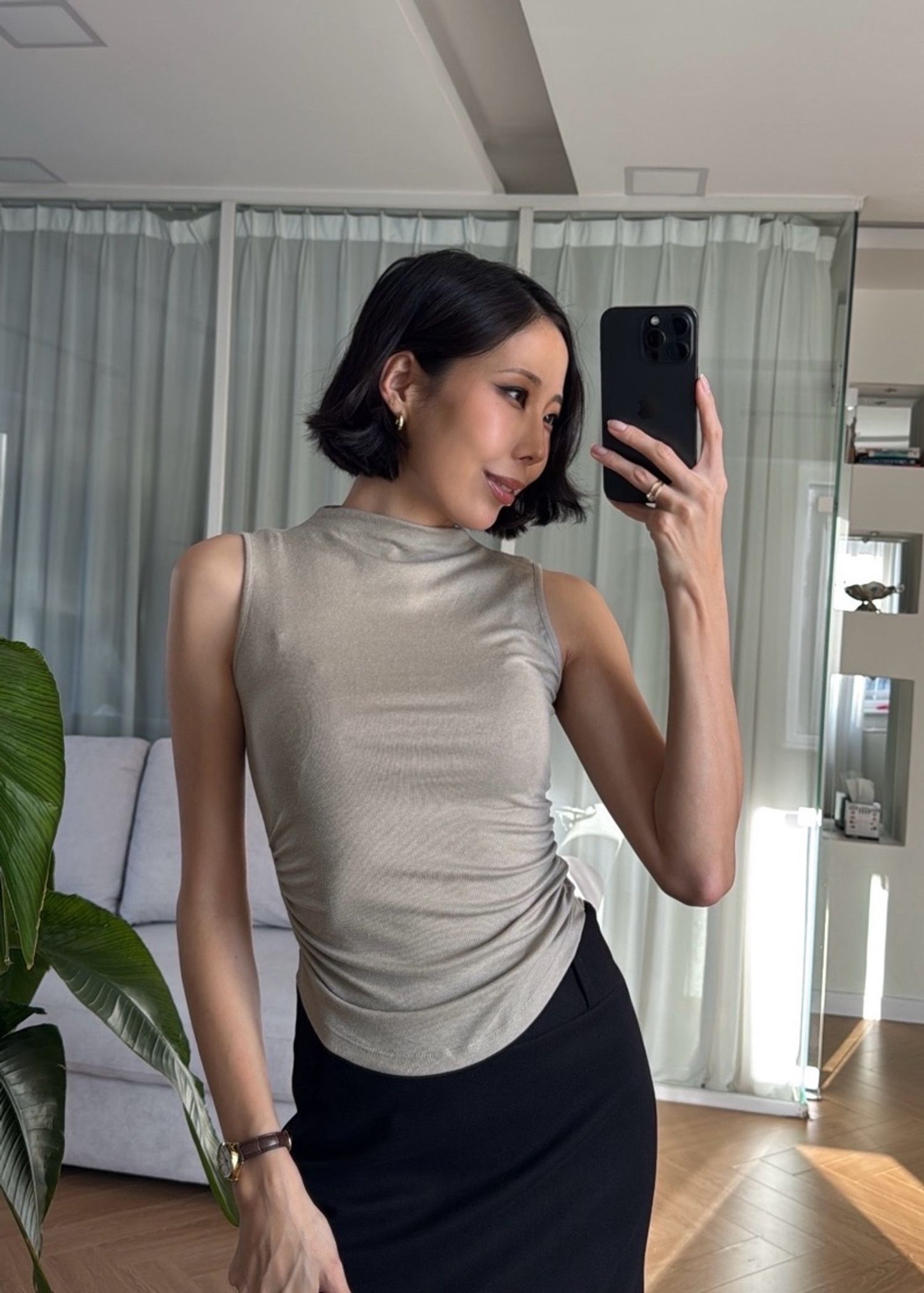 Linen Blend Camisole