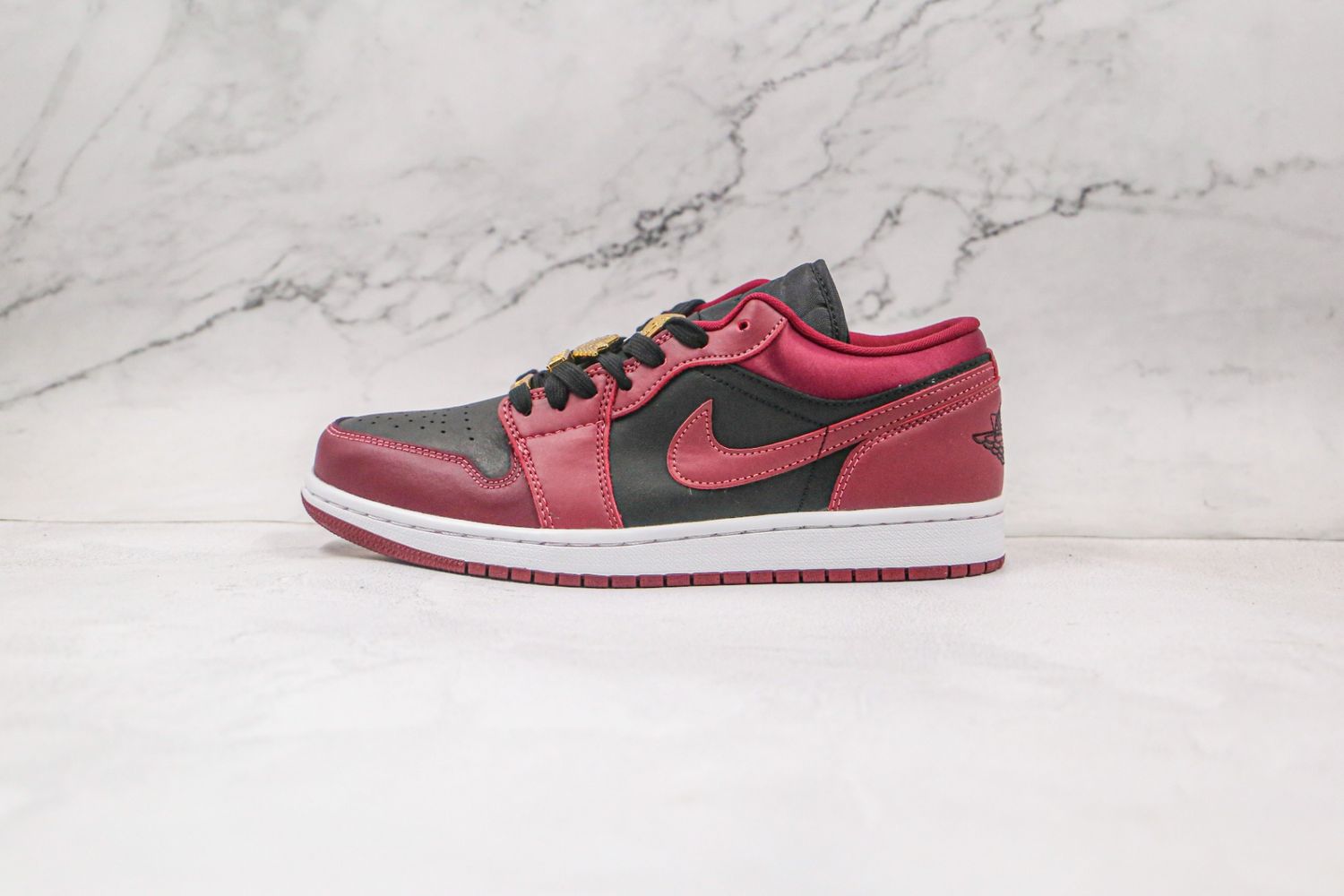 Jordan 1 Low Dark Beetroot Black (Women's)