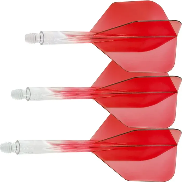  CONDOR AXE FLIGHTS - Small - Clear Red