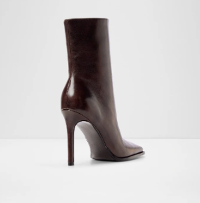 NARA-201-DARK BROWN-L Dress Boots