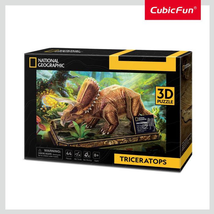 National Geographic license  Triceratops