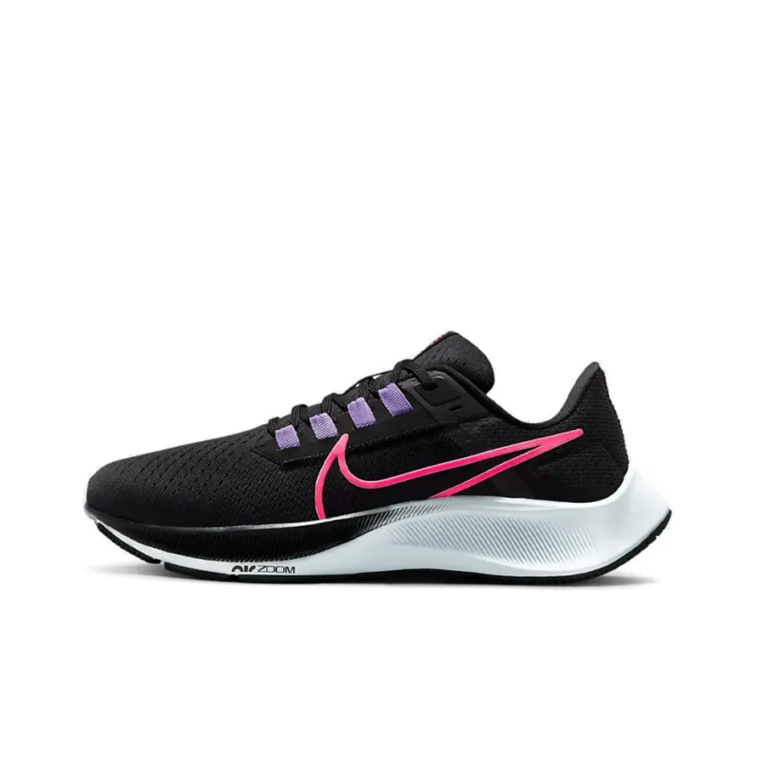 Nike Air Zoom Pegasus 38 Black Hot Pink Women's
