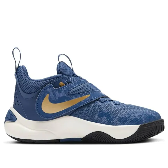 Nike Team Hustle D 11 'Mystic Navy Metallic Gold' 