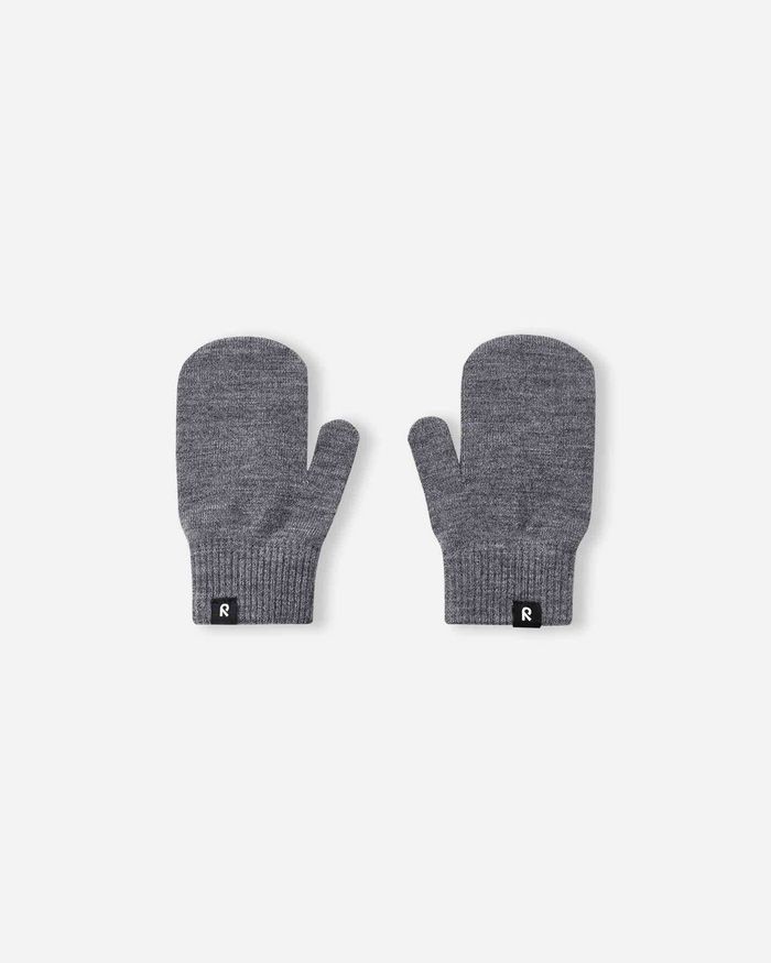 Mittens (knitted), Sumppu Melange grey