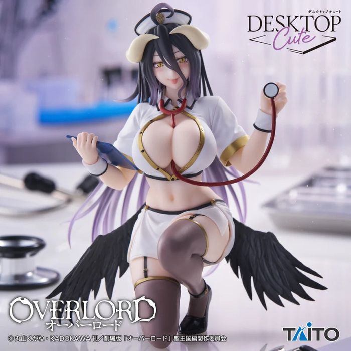 Desktop Cute - Albedo Nurse