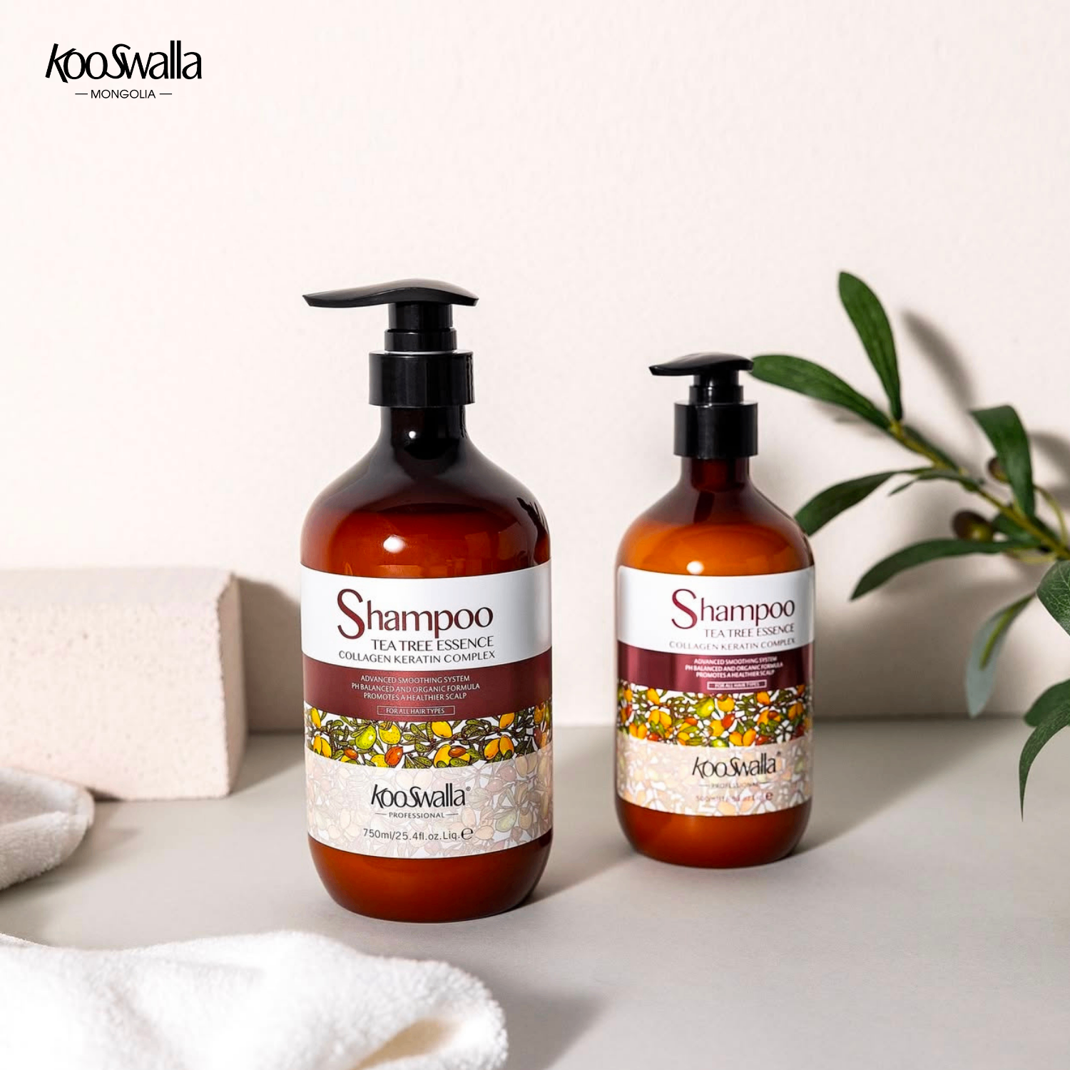 Цайны модны хандтай гүн тэжээлийн шампунь