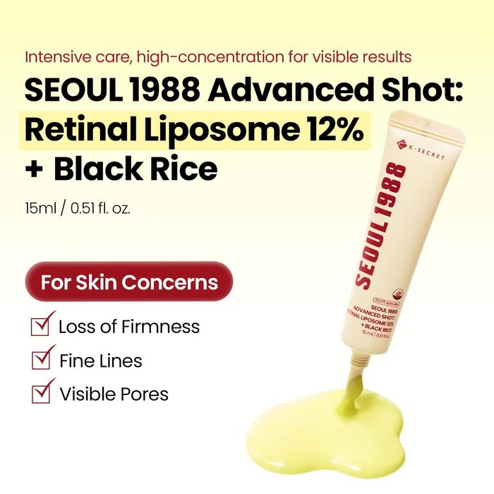 K-SECRET SEOUL 1988 Retinal Advanced Shot | Retinal Liposome 12%