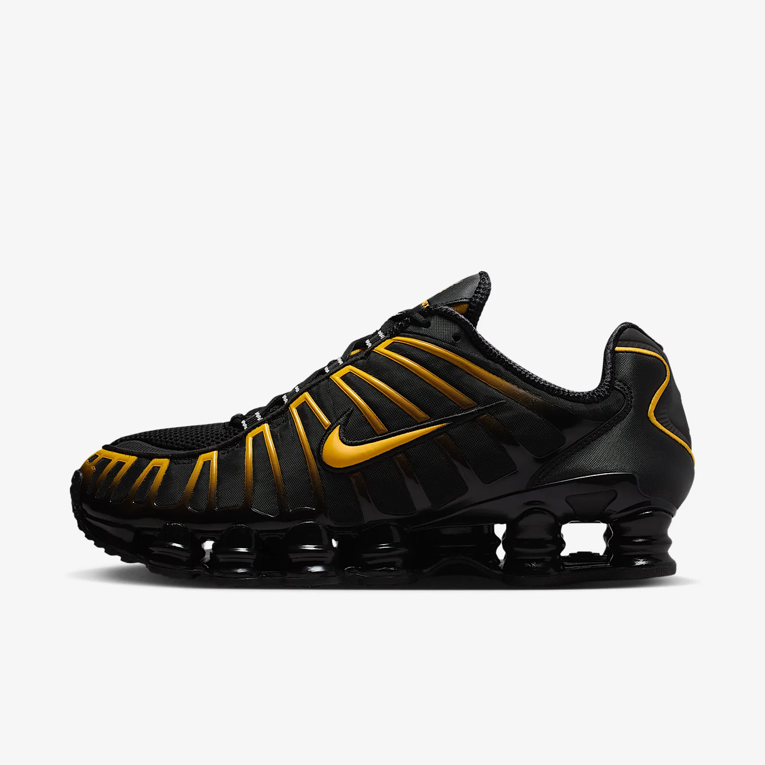 Nike Shox TL "BLACK UNIVERSITY GOLD"