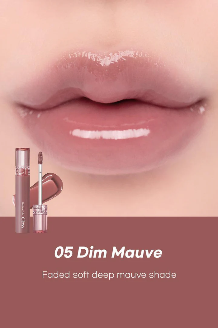 rom&nd Glasting Color Gloss 05 Dim Mauve