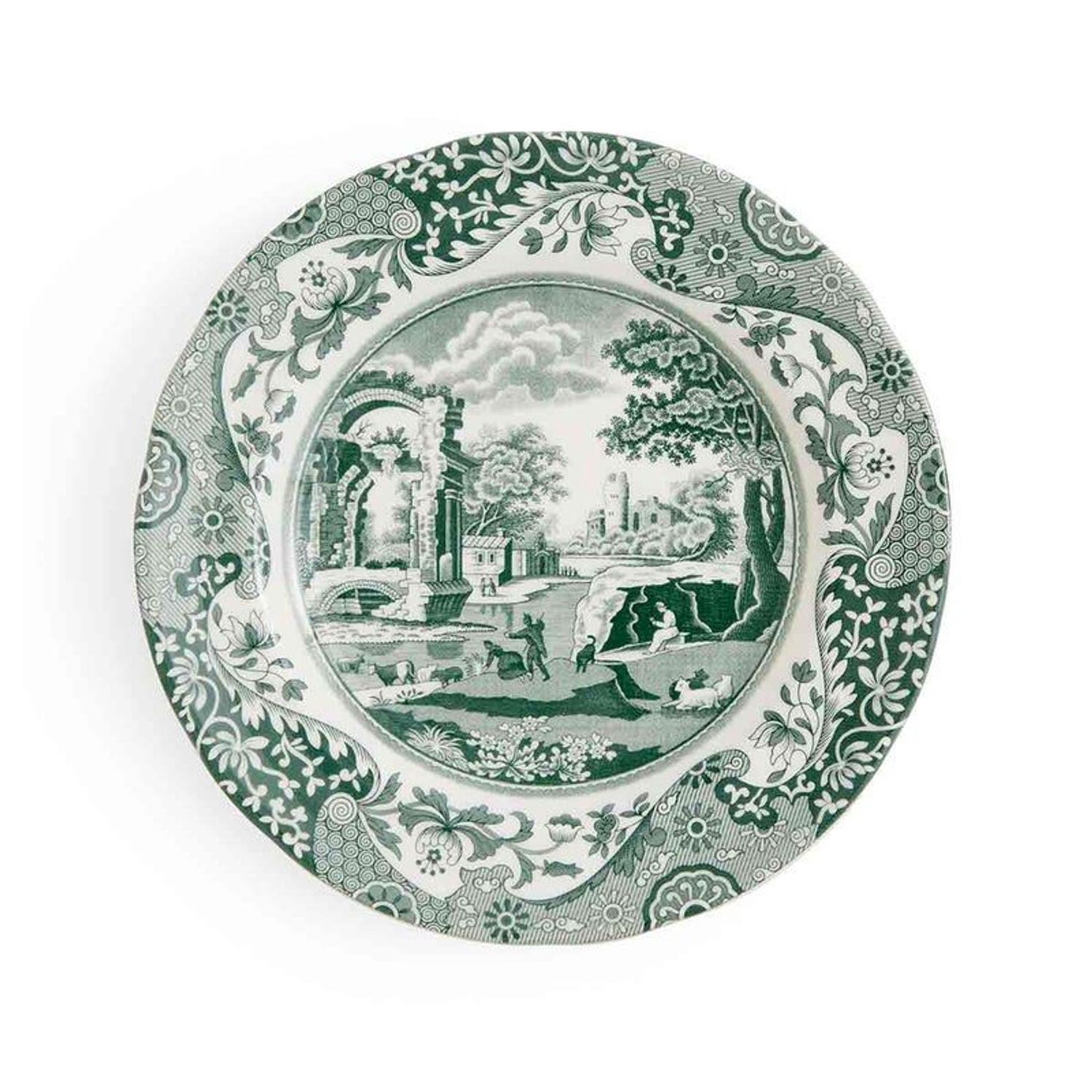 Spode Heritage Green Italian Tea Plate 15cm