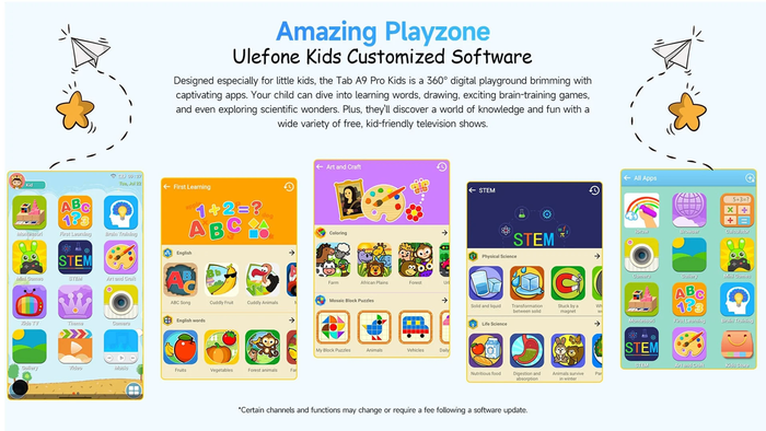 Ulefone A9 Pro Kids 2025 (Цэнхэр)