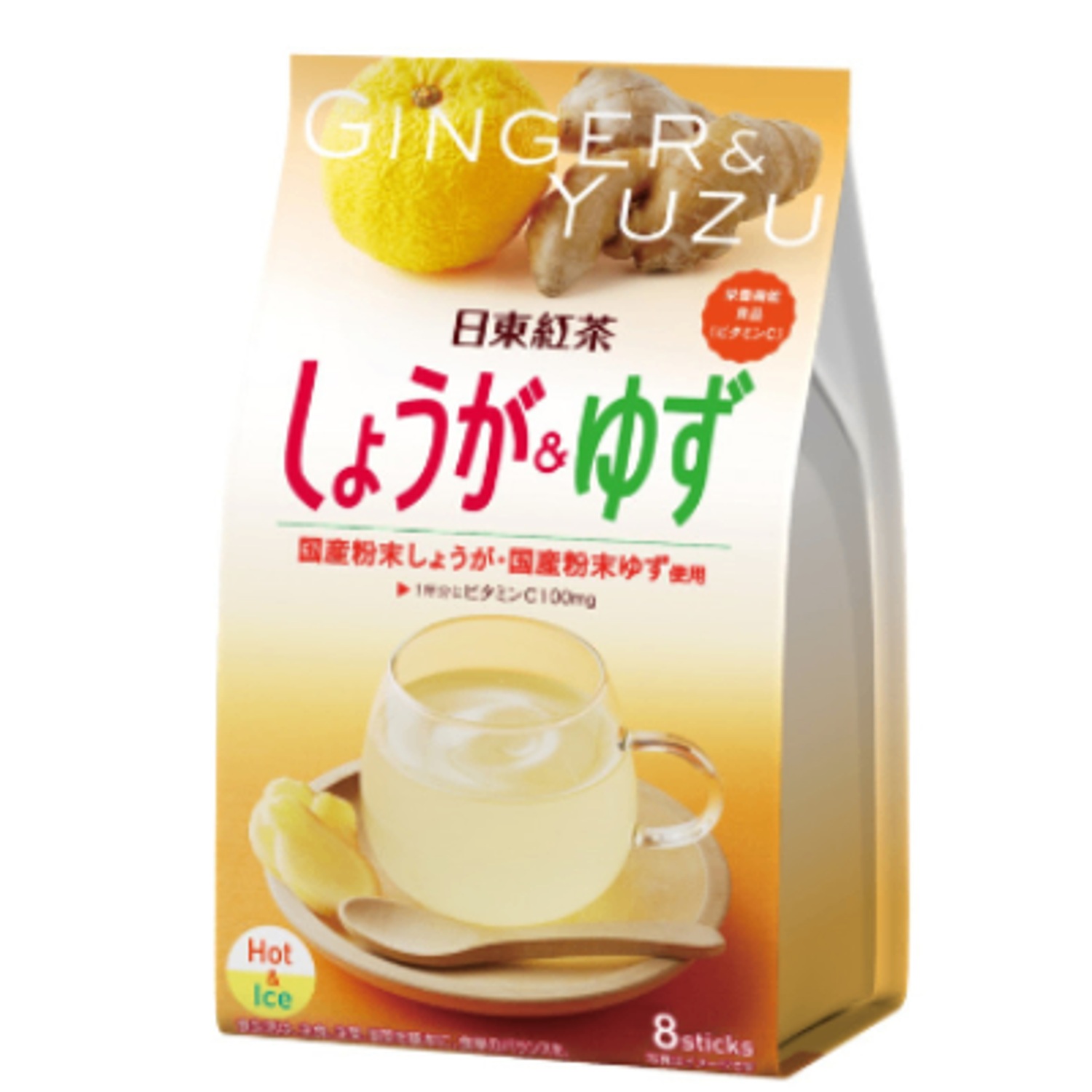 Цагаан гаа, юүзүтэй цай 8ш/Nittoh Ginger Yuzu 8PC
