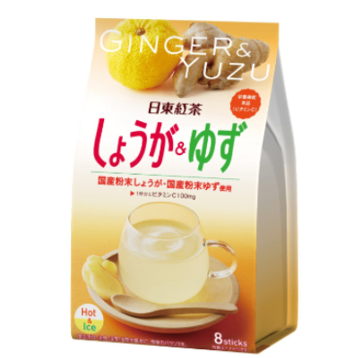 Цагаан гаа, юүзүтэй цай 8ш/Nittoh Ginger Yuzu 8PC