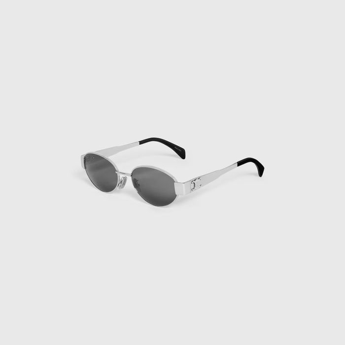 Celine Metal - SILVER / SMOKE