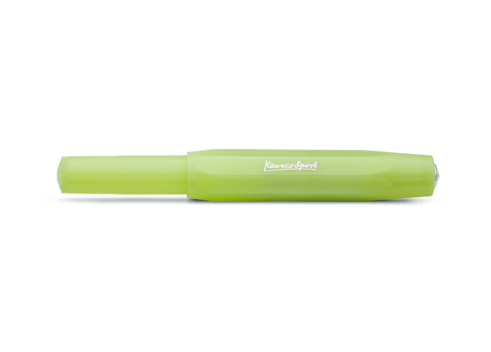 Kaweco FROSTED SPORT Fountain Pen Fine Lime