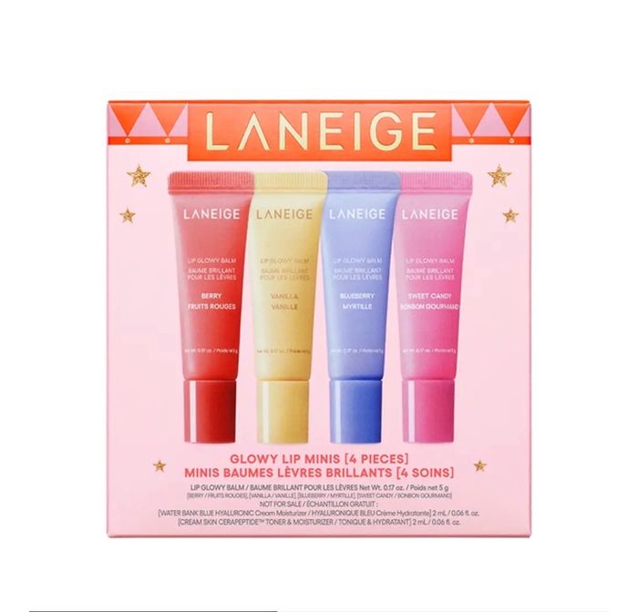 LANEIGE GLOWY LIP MINIS 5g*4=20g