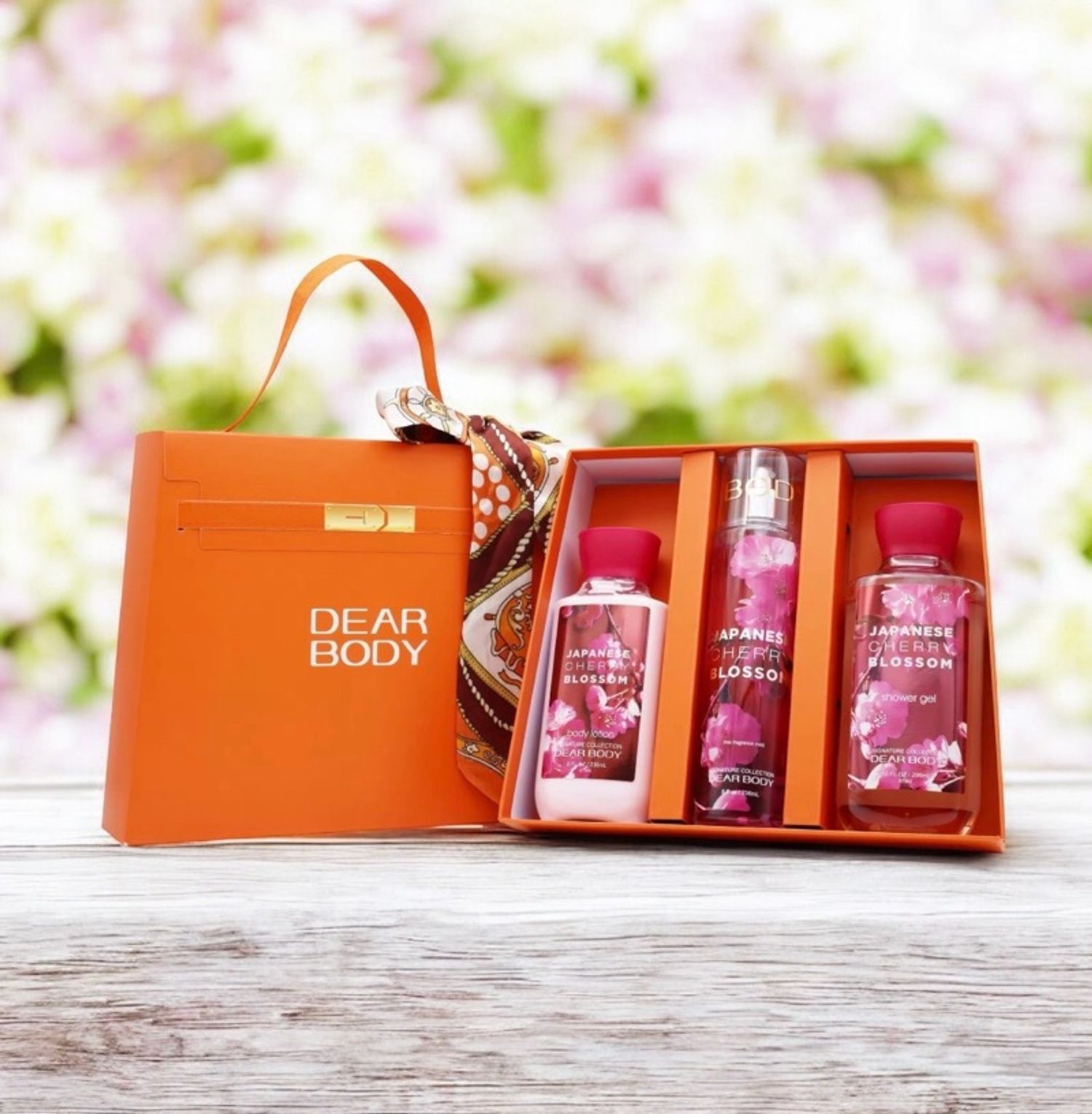 Japanese Cherry Blossom gift set