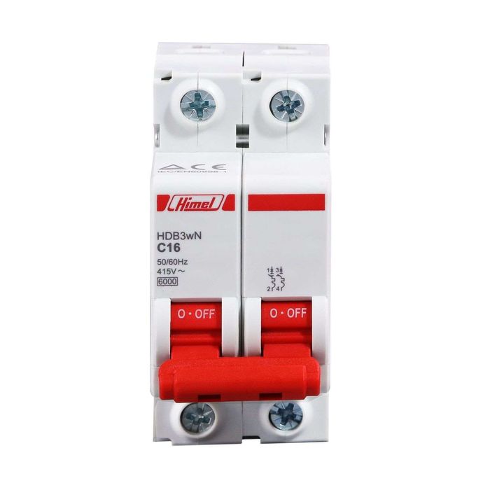 HDB3W - 2P - 4.5kA - 63A