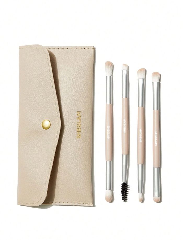 Gla  101 Face Essential Brush Set With Bag 