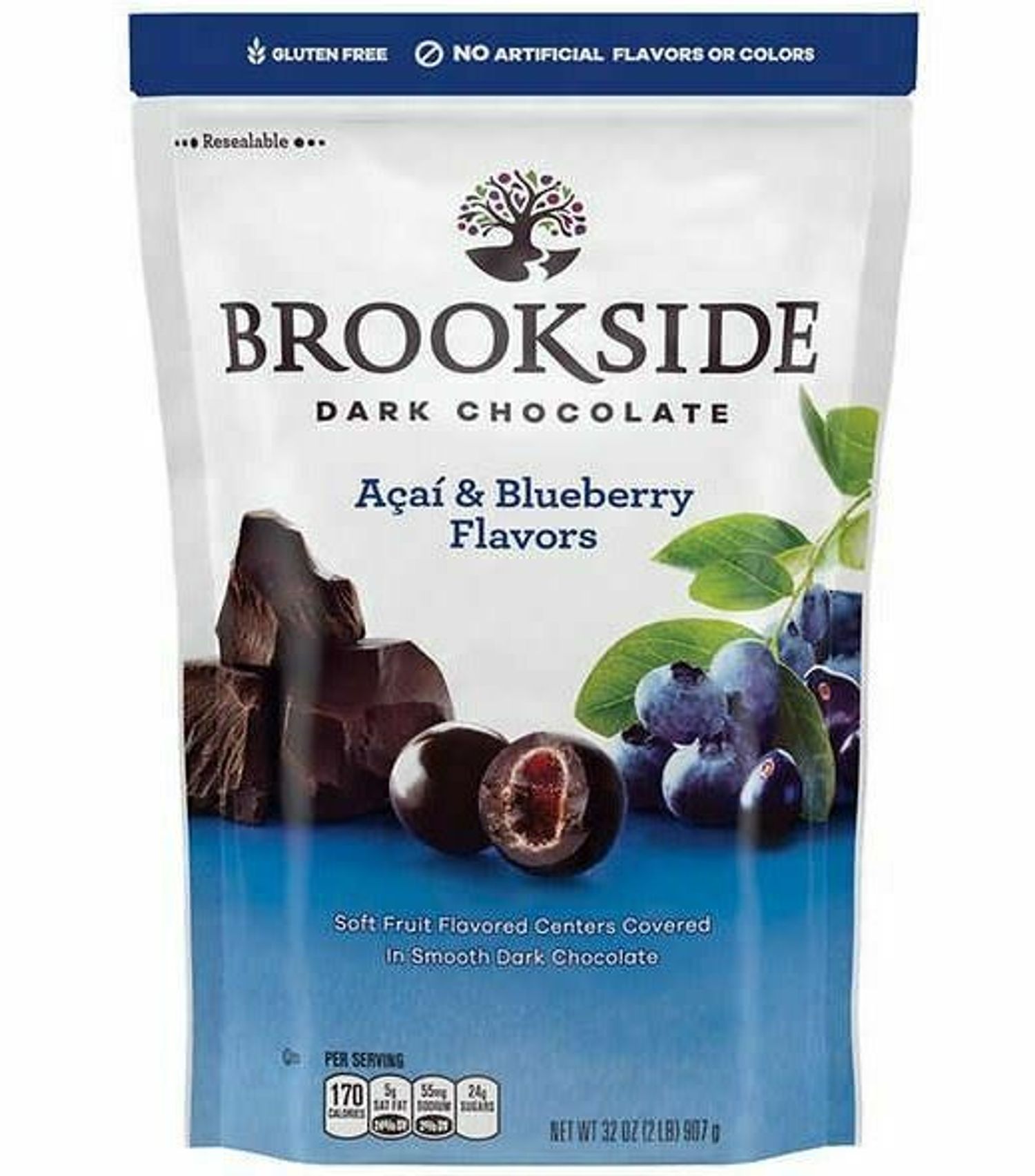 Brookside dark chocolate & Blueberry