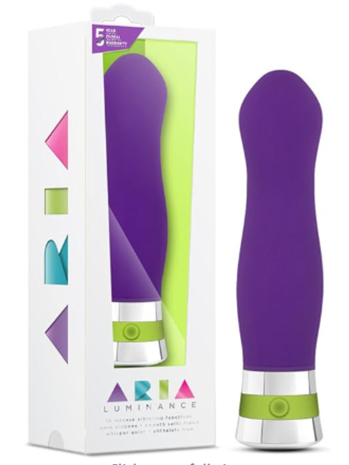 Blush Plum Aria Ecstasy Luminance Vibrator