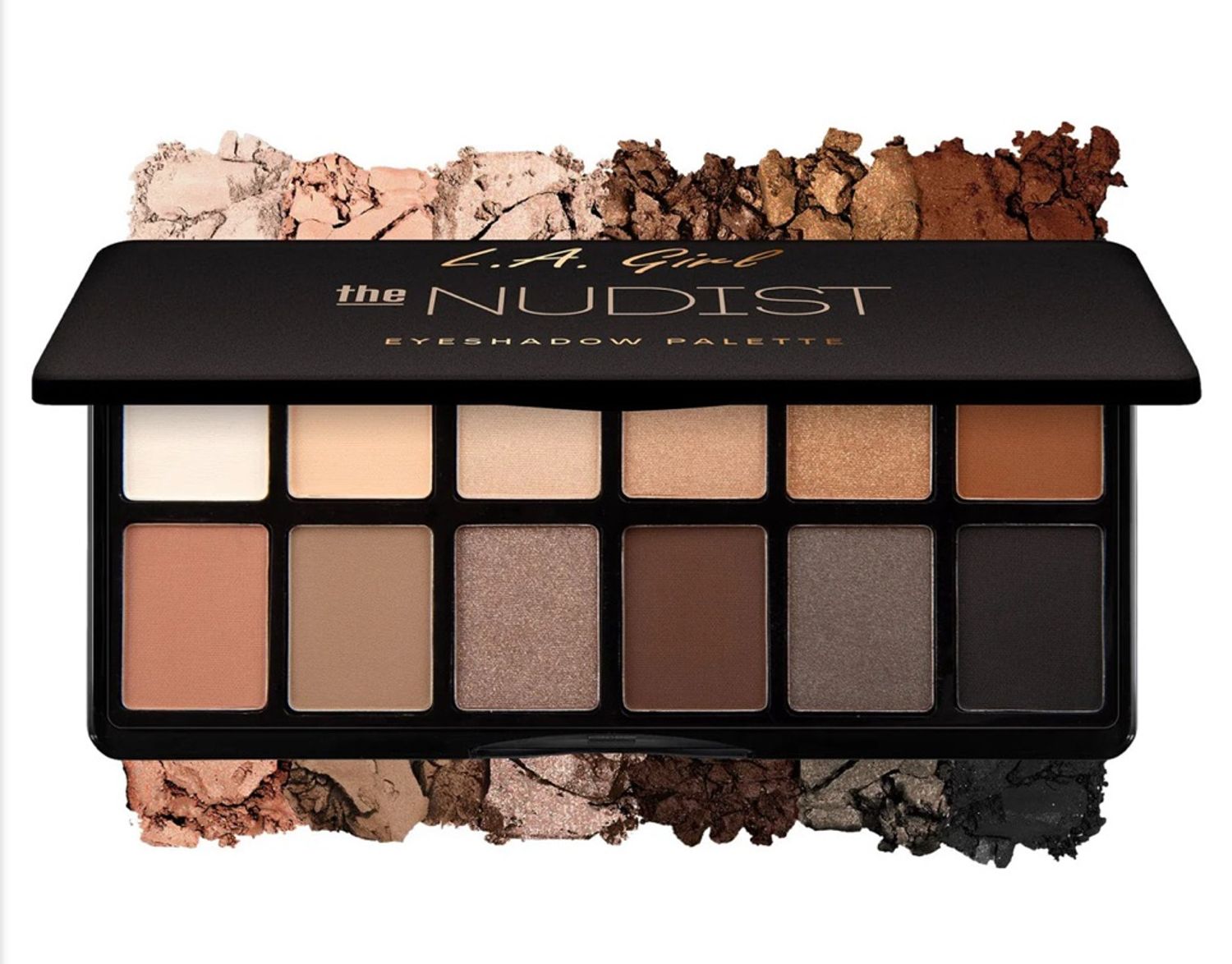 La girl Nudist eyeshadow palette