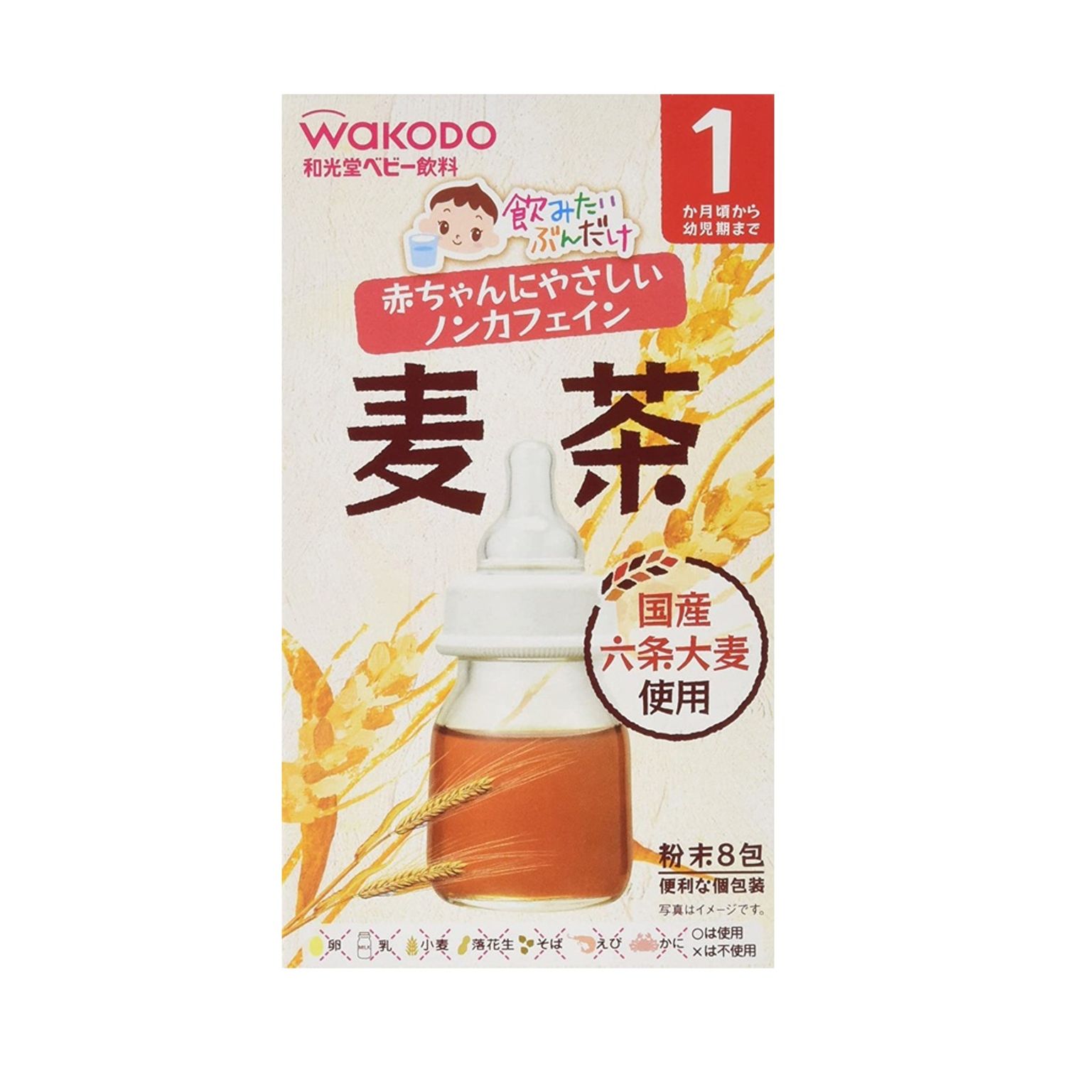 Wakodo Буудайн цай +6 сар