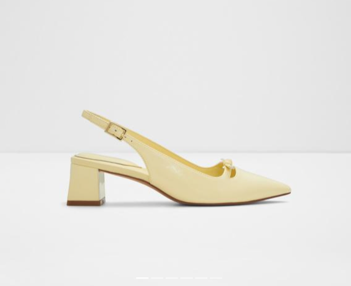 JANIETT-740-LIGHT YELLOW-Ladies Dress Shoes