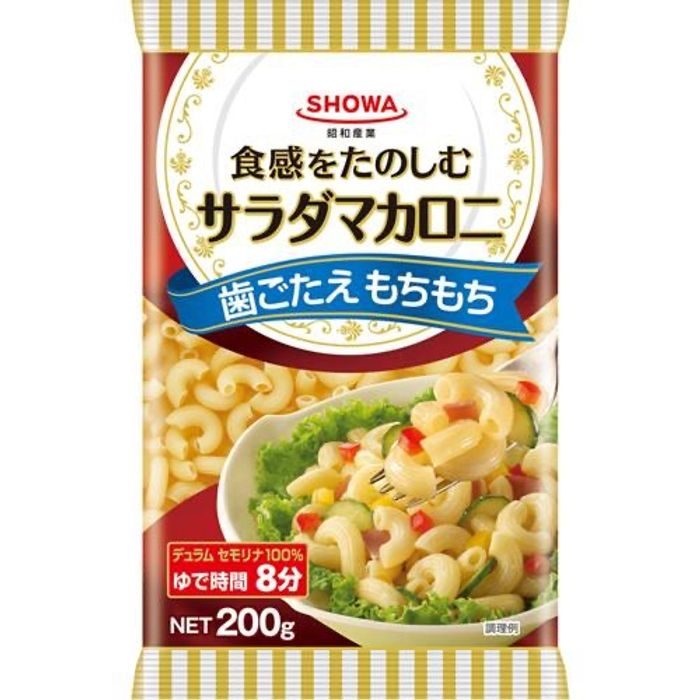 Showa Макарони гоймон 200гр /Showa Salad Macoroni 200g