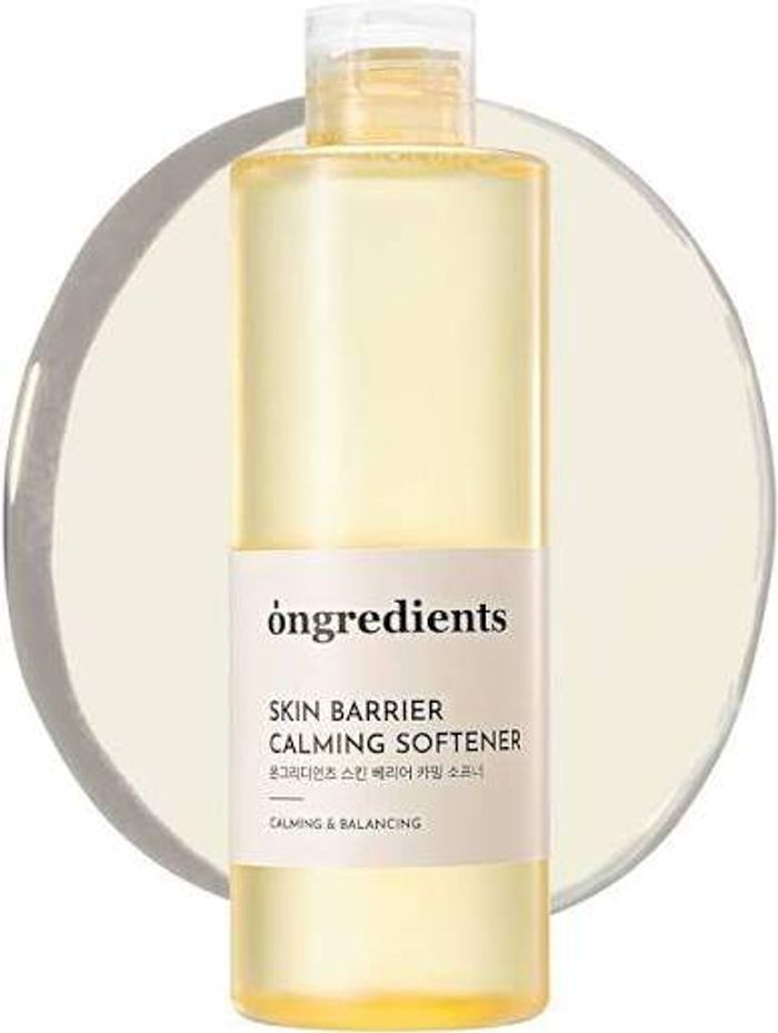 Ongredients skin barrier calming softener 250ml