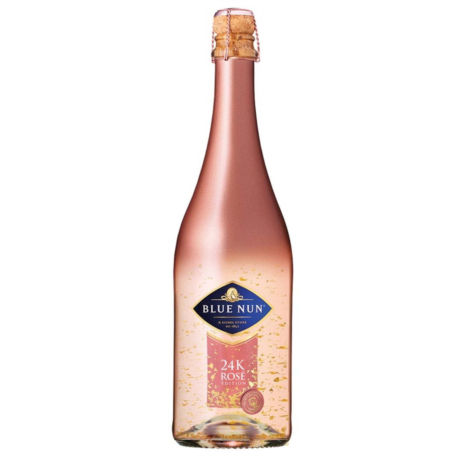 Шампанск Blue Nun 24K Rose Edition 0.75л 