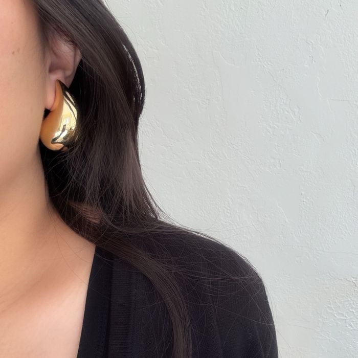 Drop earrings / large /