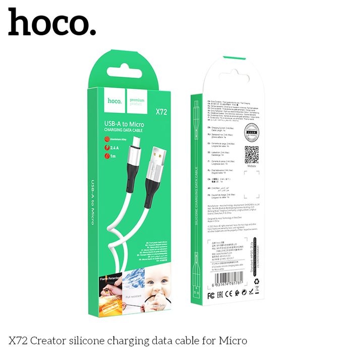 Hoco X72 Кабель /USB-Micro/