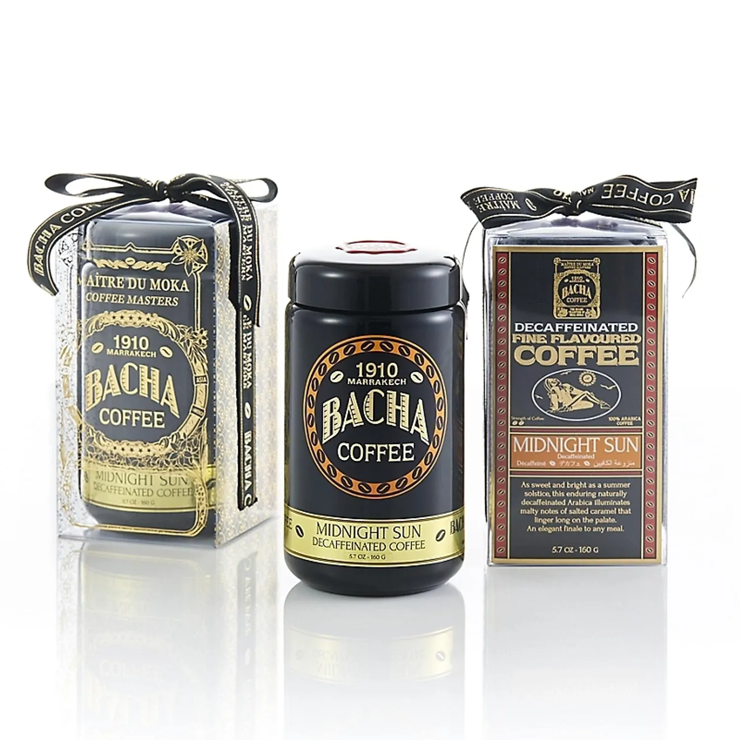 Midnight Sun Decaffeinated Coffee Giftbox, 160g