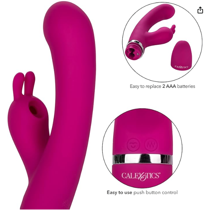 CalExotics Foreplay Frenzy Bunny Kisser Vibrator