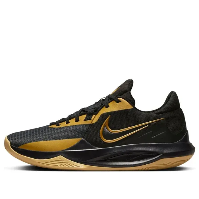 Nike Precision 6 Black Metallic Gold
