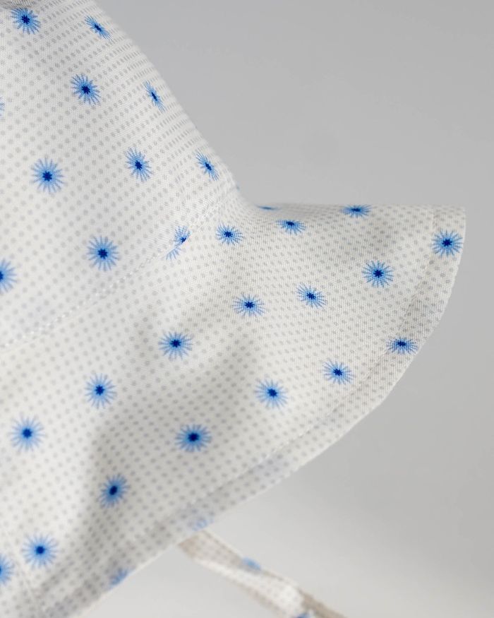 Bucket hat Blue daisy