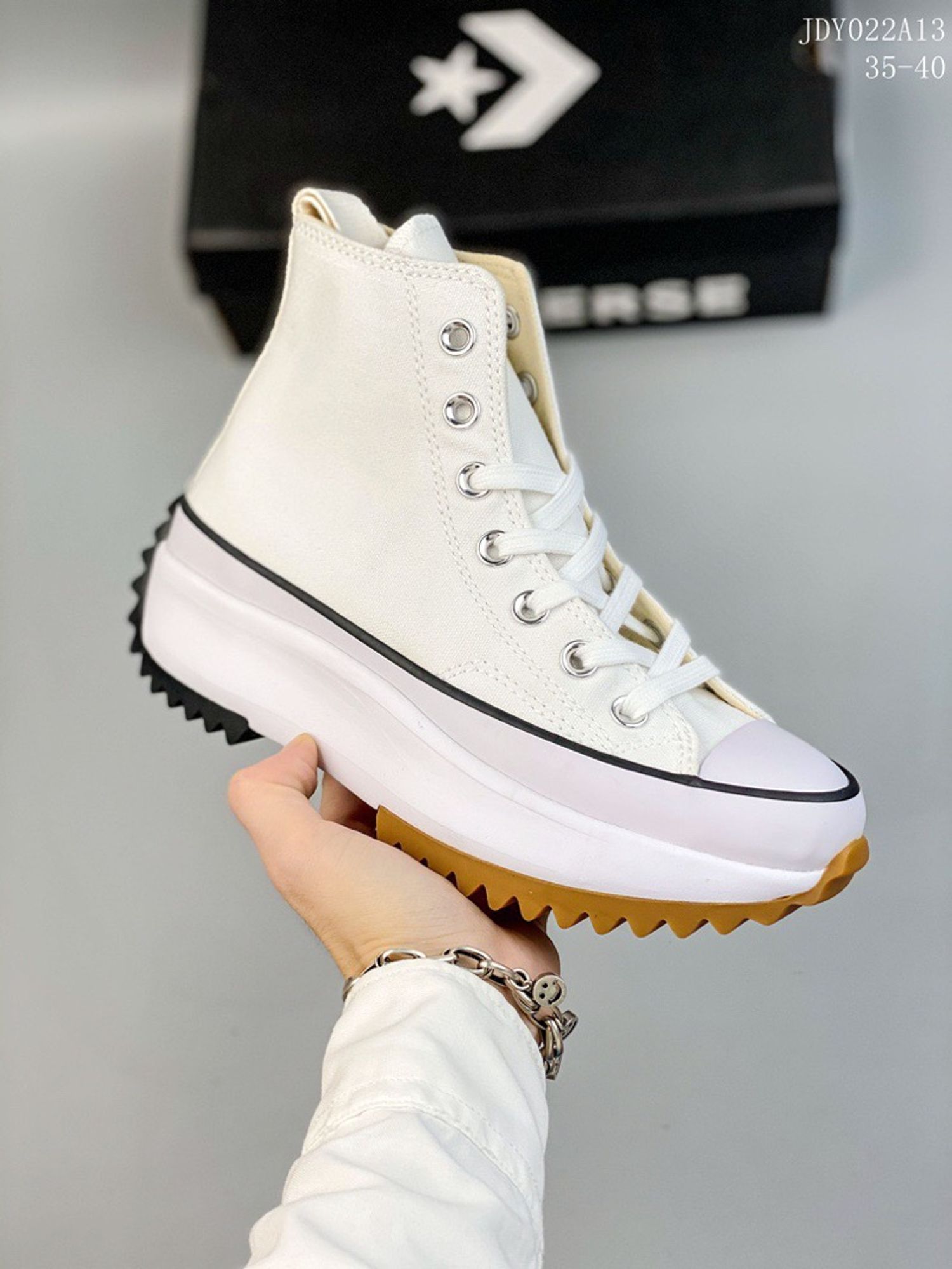 Converse Run Star x JW Anderson “White”