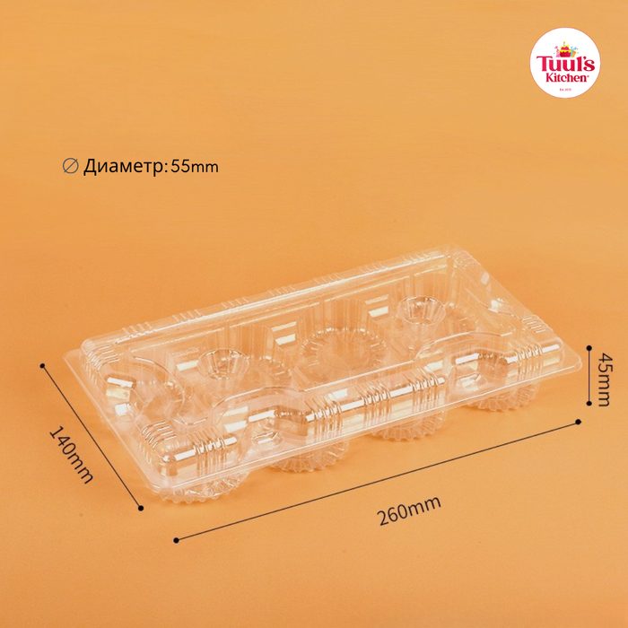 Пластик тартны мини хайрцаг 8ш