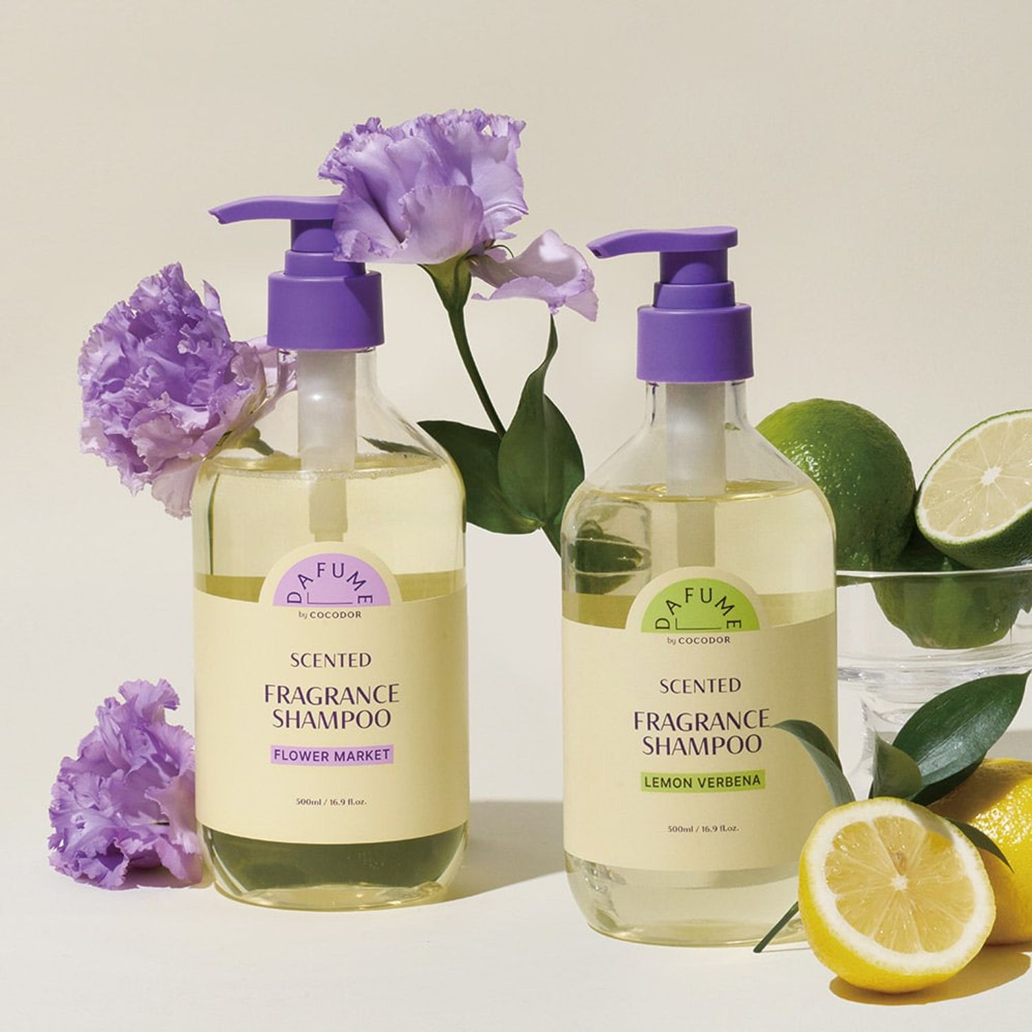 Cocodor Perfume Shampoo & Treatment (500mlx2) - Цэцэгсийн зөөлөн үнэртэй Шампунь & Ангижруулагч
