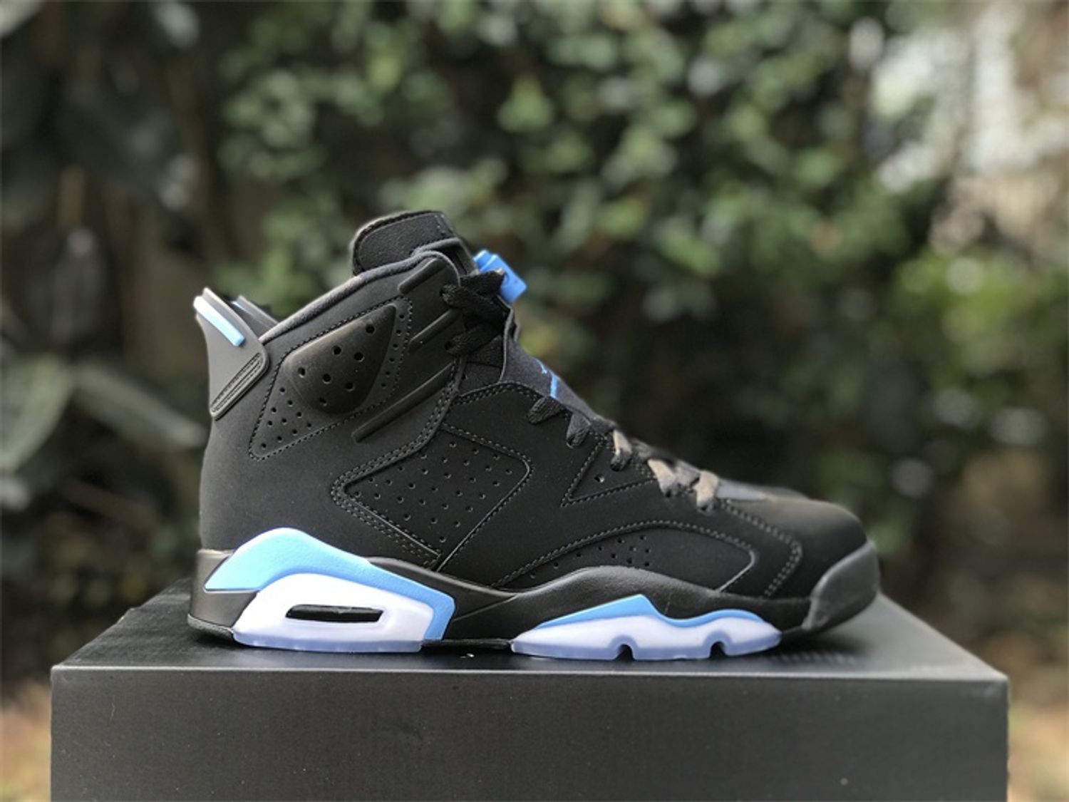Air Jordan 6 Black Blue 
