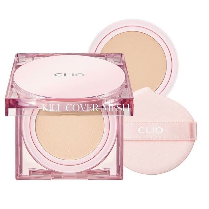 Clio Mesh Glow Cushion Ginger