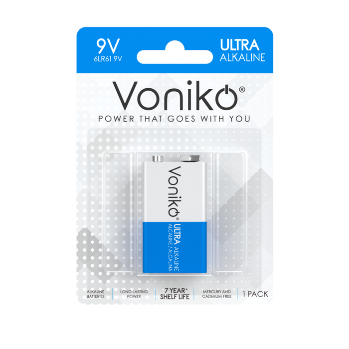 9V Ultra Alkaline баттерэй 1ш