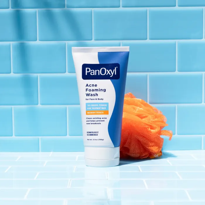 PanOxyl acne foaming wash 10% benzoyl peroxide maximum stregth 