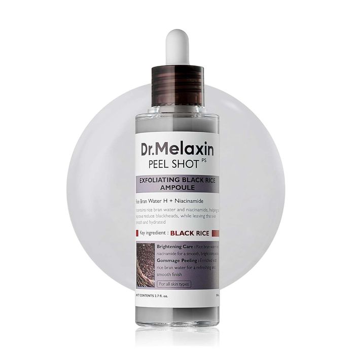 Dr.Melaxin Peel Shot Black Rice Exfoliating Ampoule