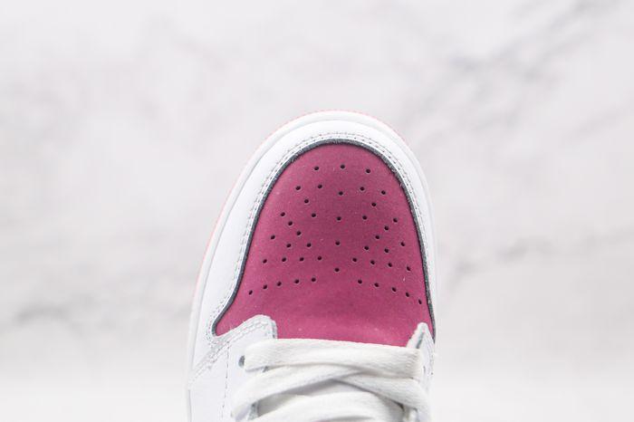 Jordan 1 Low White True Berry (GS)