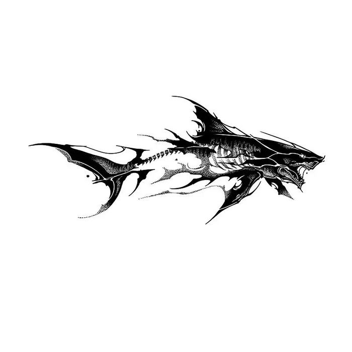 Shark Усан шивээс