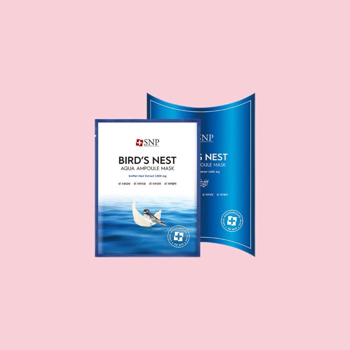 SNP Bird’s Nest Aqua Ampoule Mask