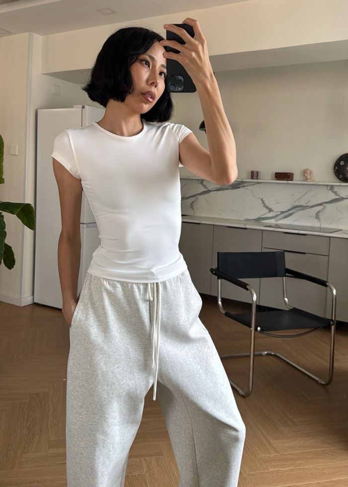 Slim Fit Top /White/