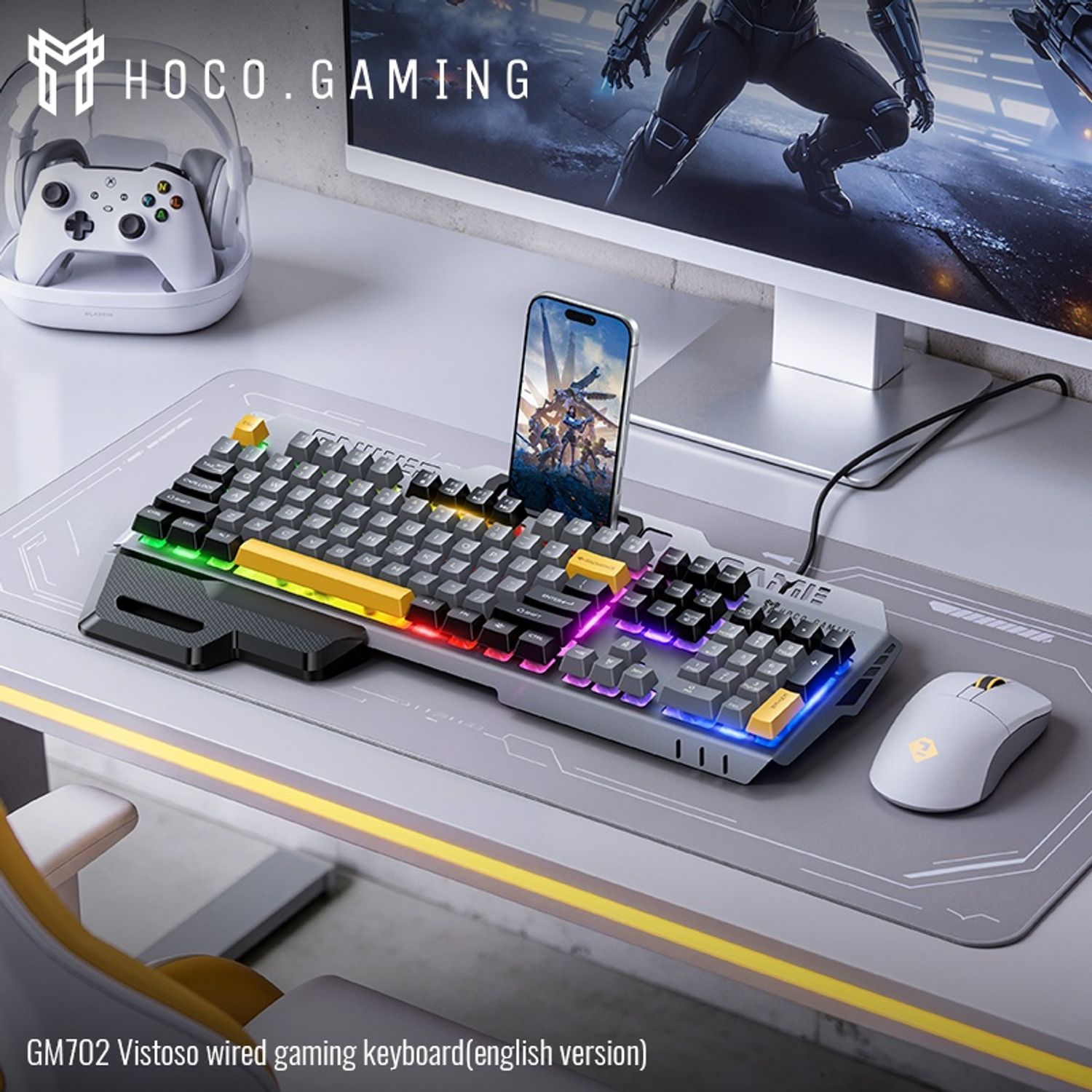 Hoco GM702 Утастай Тоглоомын (Gaming) Гар